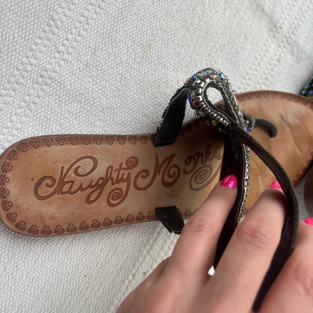 NAUGHTY MONKEY ICE BERG SANDALS size 8 - Picture 7 of 7